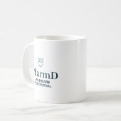 PharmD Healthcare Professional  コーヒーマグカップ (正面左)