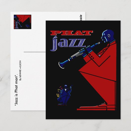 Phat Jazzはがき ポストカード (正面/裏面)