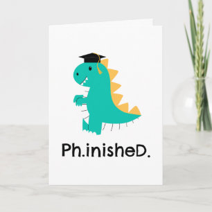 phdおもしろい卒業カード カード