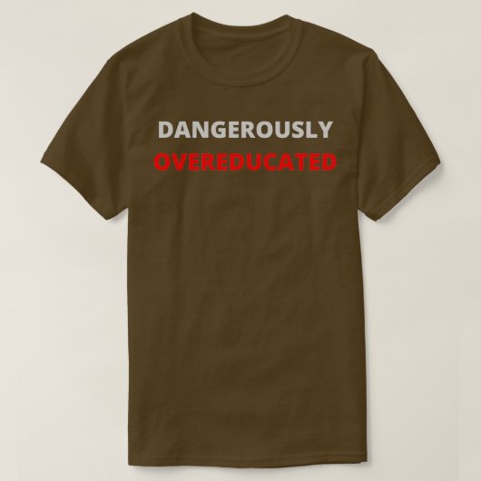 PhDおもしろい大学院博士課程学生I生き延び G Tシャツ (デザイン正面)