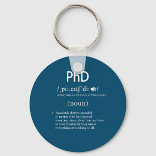 phdおもしろい定義 キーホルダー