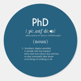 phdおもしろい定義 ラウンドシール