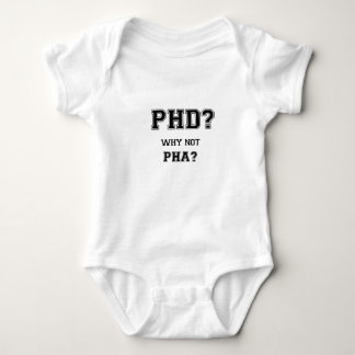 PhDか。 なぜないPhAか。 PhDの卒業のギフト ベビーボディスーツ