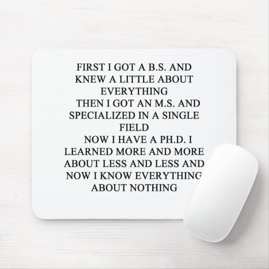 PHDの冗談 マウスパッド (マウス)