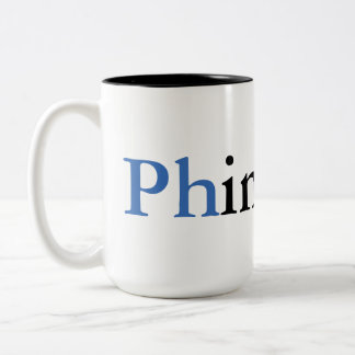 PhDの卒業生のマグ ツートーンマグカップ