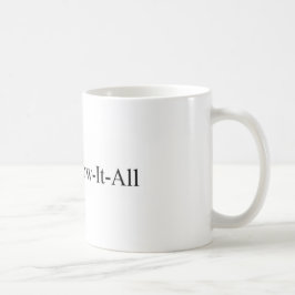 PhDの女性の卒業、Know-It-All Mug先生 コーヒーマグカップ