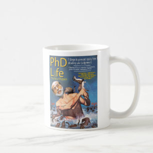 PhDの生命 コーヒーマグカップ