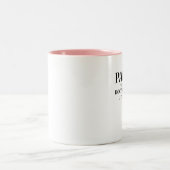Phdの苦痛はおもしろいな一時的な博士号です ツートーンマグカップ (中央)