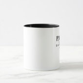 Phdの苦痛はおもしろいな一時的な博士号です マグカップ (中央)