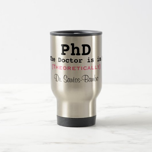 PhDは、医者あります! 、[論理上]、Sa先生… トラベルマグ (中央)