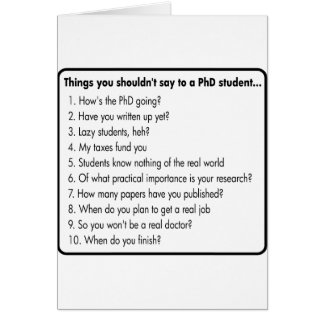 PhDを頼まないで下さい