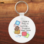 PHDインキルティング キーホルダー (正面)