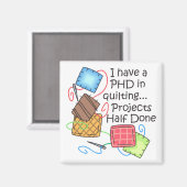 PHDキルティング マグネット (正面/裏面)