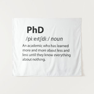 PhDディクおもしろいショナリ定義 タペストリー