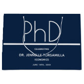 PhDディグブルーエクセージションパーティーラージ抱き枕 ラージペーパーバッグ (正面)