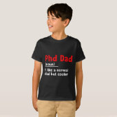 Phdパパ定義皮肉おもしろいな卒業のファス Tシャツ (正面フル)