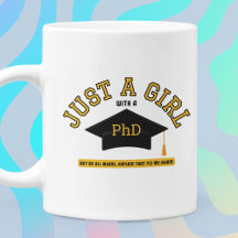 PhDフェミニストコーヒーを持っただけの女の子