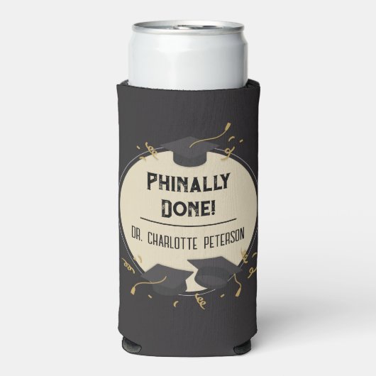 Phdモダン博士号授与 スリム缶クーラー (Seltzer正面)