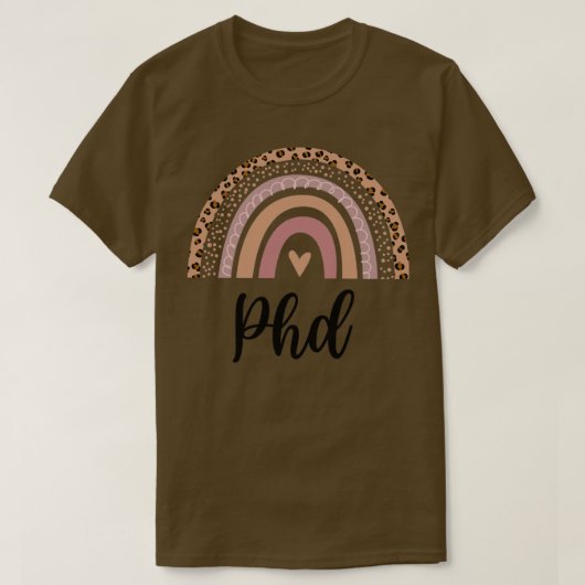 Phdレボーミニマルデザイン Tシャツ (デザイン正面)
