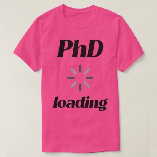 PhDロード3 1 Tシャツ (デザイン正面)