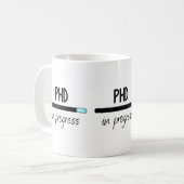 phdロードTシャツ コーヒーマグカップ (正面左)