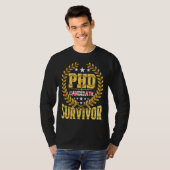 Phd候補生存者 Tシャツ (正面フル)
