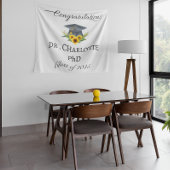 Phd卒業パーティーの背景 タペストリー