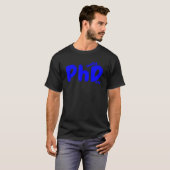 Phd卒業博士候補生Bl完了 Tシャツ (正面フル)