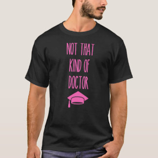 Phd博士の卒業式とは異なる Tシャツ