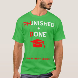 Phd博士学位おもしろいことわざ引用文ミーム Tシャツ