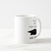 PHD大学院お祝い達成学術 コーヒーマグカップ (正面右)