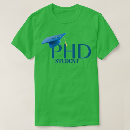 PHD学生14 Tシャツ (デザイン正面)