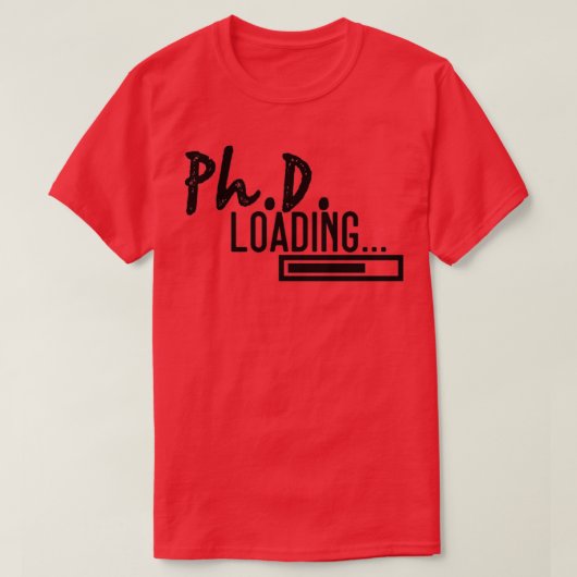 PHD学生22 Tシャツ (デザイン正面)