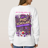 PhD学者 – 化学 スウェットシャツ (裏面)