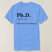 PhD定義6 Tシャツ (デザイン正面)