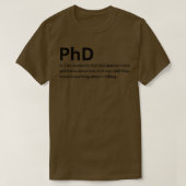 Phd定義7 Tシャツ (デザイン正面)
