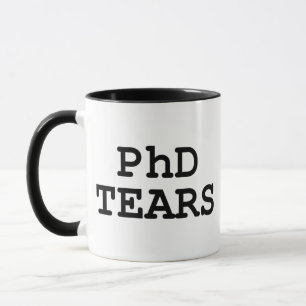 PhD涙 マグカップ