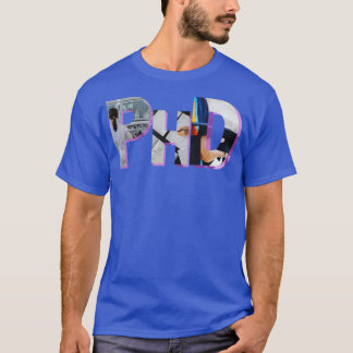 Phd研究者Phdデザインユニークアイディア2 Tシャツ