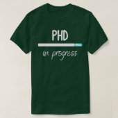 phd進行中43 tシャツ (デザイン正面)