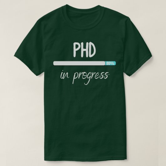 phd進行中43 tシャツ (デザイン正面)