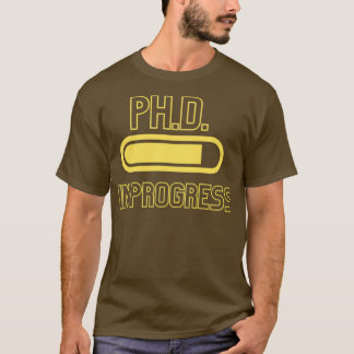 PhD進行中PhinisheD 4 Tシャツ