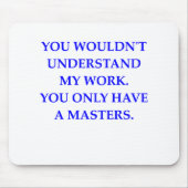 phd マウスパッド (正面)