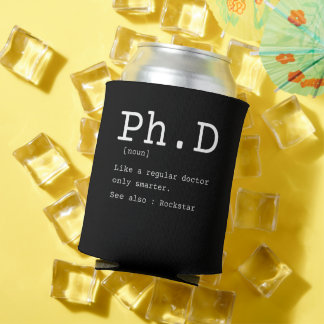 PhD definition philosophy doctor teacher funny 缶クーラー