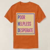 PHD doctor funny humor joke paint art Tシャツ (デザイン正面)