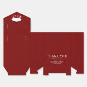 PhD Doctoral Grad Hat Graduation Thank You フェイバーボックス (見開き)