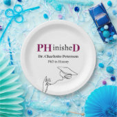 PhD Graduation Party  ペーパープレート (パーティー)