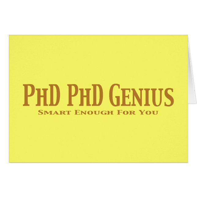 Phd Phd天才ギフト (正面横)