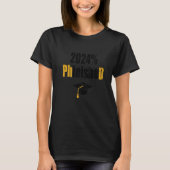 Phd Student 2024博士後期課程修了 Tシャツ (正面)
