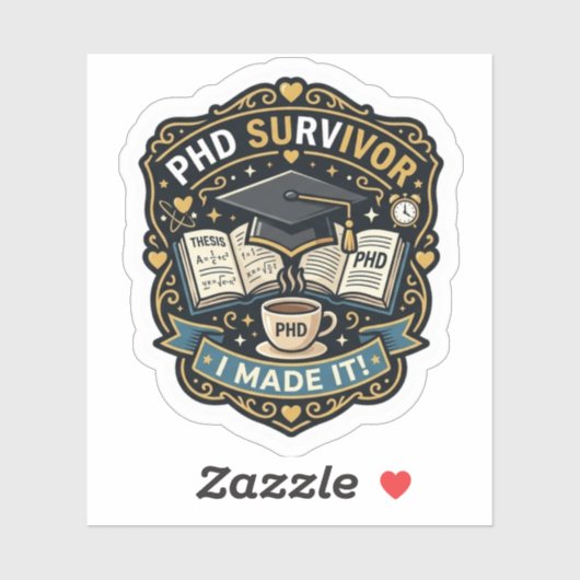 Phd Survivor Sticker シール (シート)