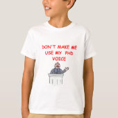 phd tシャツ (正面)